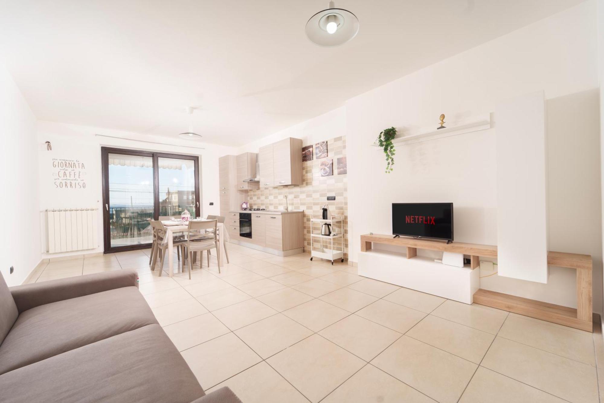 Apartamento Oasi Con Vista Mare Con Parcheggio Gratuito Nápoles Exterior foto